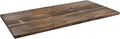 Restore by Pipe DÉCOR Solid Wood Office Desk Top Reclaimed Ponderosa Pine Wood in Trail Brown 48 in. x 24 in. x 1.25 in.