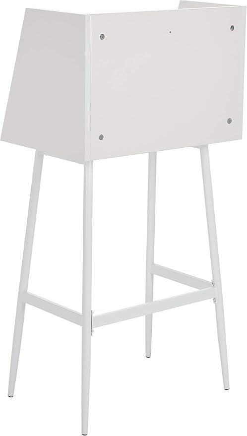 Safavieh Home Office Xander Modern White and White Storage Secretary Desk