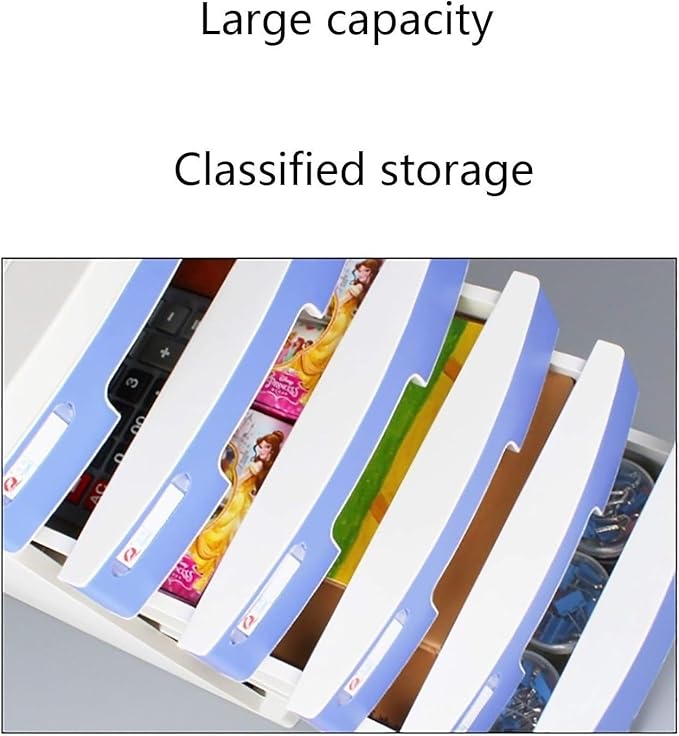 File Cabinet 11/14 Layer File Cabinet A4 Data Cabinet with Lock and Organizer Desktop File Organizer14 Layers