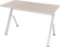 ApexDesk 47 Computer Desk Modern Simple Style Desk for Home Office Study Student Writing Desk - Oak