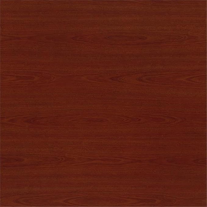 Bush Business Furniture Series C 60W x 30D Office Desk with 3 Drawer Mobile File Cabinet in Mahogany