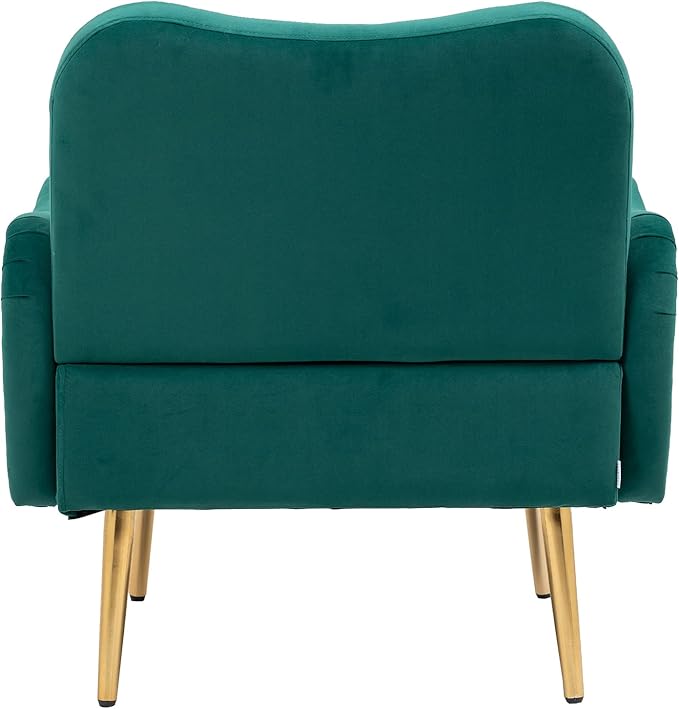 Velvet Chair Accent Chair/Living Room lesiure Chair with Metal feet