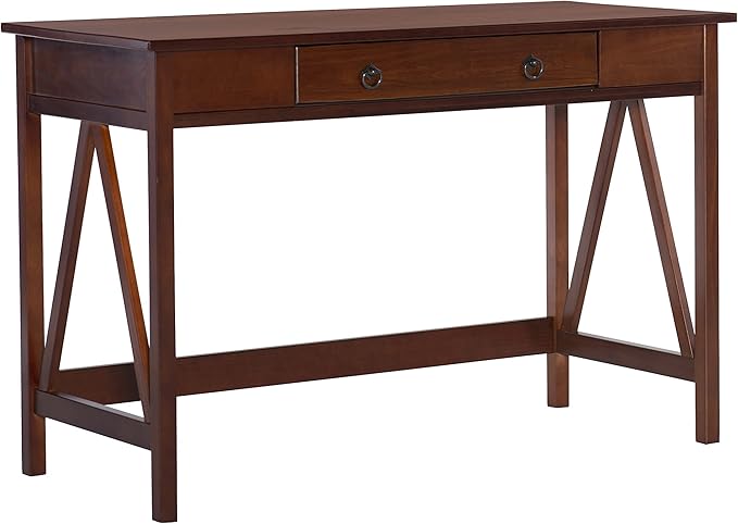 Linon Home Dcor Linon Home Decor Antique Tobacco Titian 45.98 x 20 x 30 Desk
