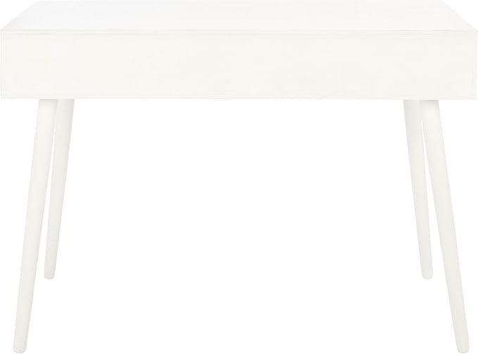 Safavieh Home Collection Remy Distressed White 1-Drawer Writing Desk