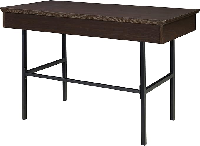 OSP Home Furnishings Jefferson Writing Desk with Lockdowel Fastening System Espresso
