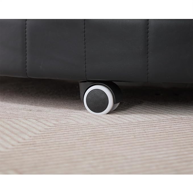 Polibi 52.75 Round Swivel Barrel Chair with Phone Holder and 360°Rotating Pulley Polyester Upholstered Chaise Lounge Oversize Single Sofa Chair for Living Room Bedroom Grey