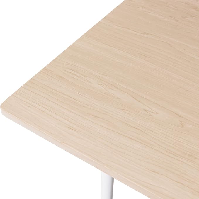 Tangkula Folding Computer Desk with 3 Drawers Mobile Home Office Desk Portable Laptop Desk Writing Table Space Saving Compact Desk for Small Spaces Dorm Apartment