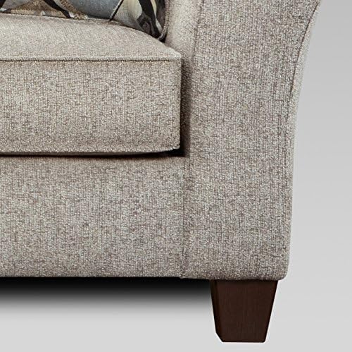Roundhill Furniture Fabric Pillowback Sofa