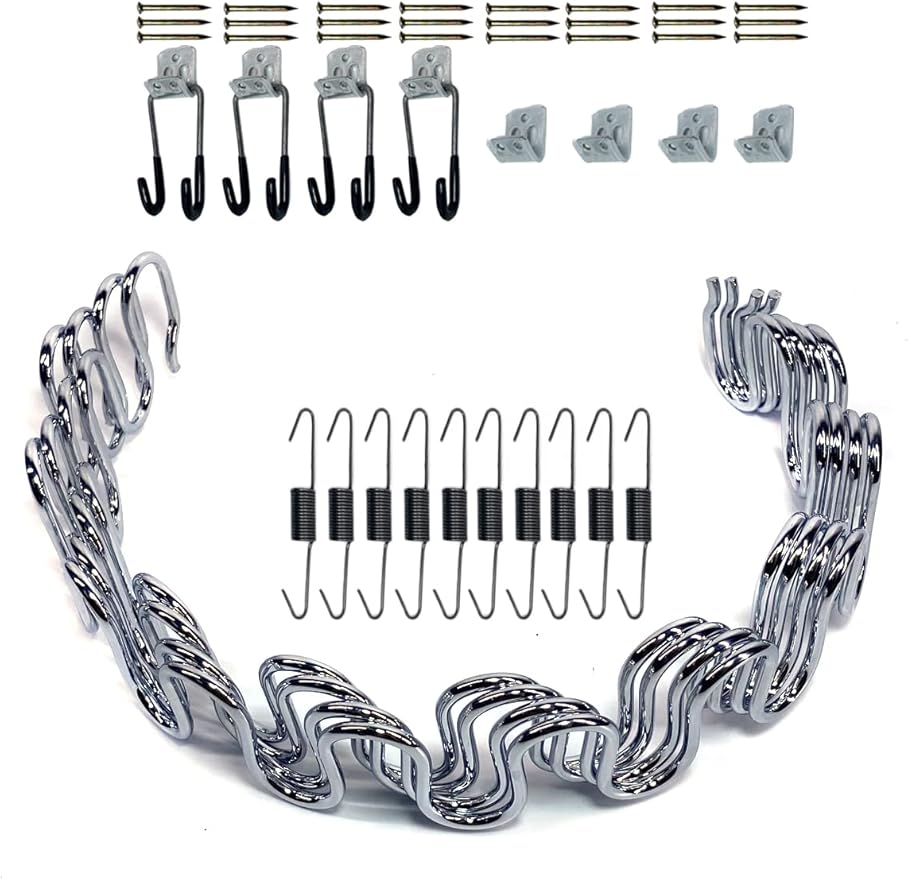 Kaupuar 18 4pcs Sofa Upholstery Spring Replacement Kit for Repair Couch Recliner Parts Chair fix Sagging seat¡­