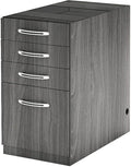 Safco APBBF26LGS Aberdeen 26D Desk Pedestal PBBF for use with Desk sold separately Gray Steel Tf