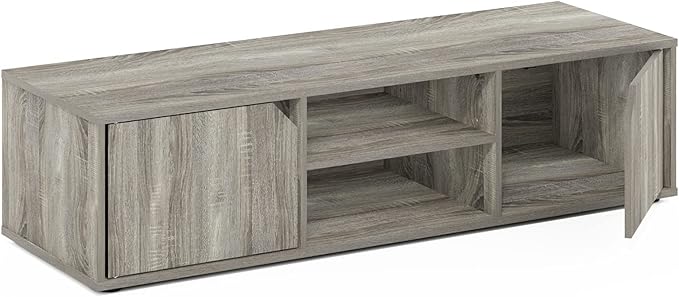 Furinno Classic Stand for TV up to 55 Inch French Oak