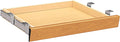 Hon Single Pedestal Center Drawer 22 by 25-3/8 by 2-1/2-Inch Harvest