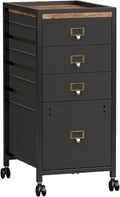 Mobile File Cabinets 3 Drawer Metal Filing Cabinet with Lock Mobile Under Desk Storage for Home Office Fully Assembled
