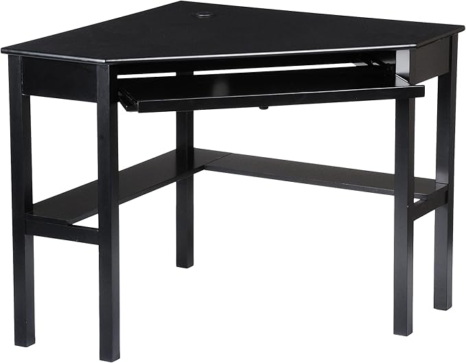 SEI Furniture Wardboro Corner Computer Desk Black (Model: HO6643)