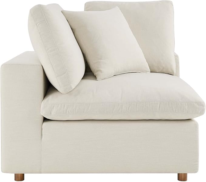 Modway Commix Down-Filled Overstuffed Upholstered Sectional Sofa Corner Chair