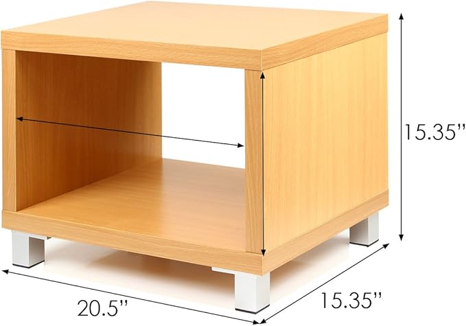 Furinno XBF66-C Nihon Contemporary Side/End Table Light Cherry