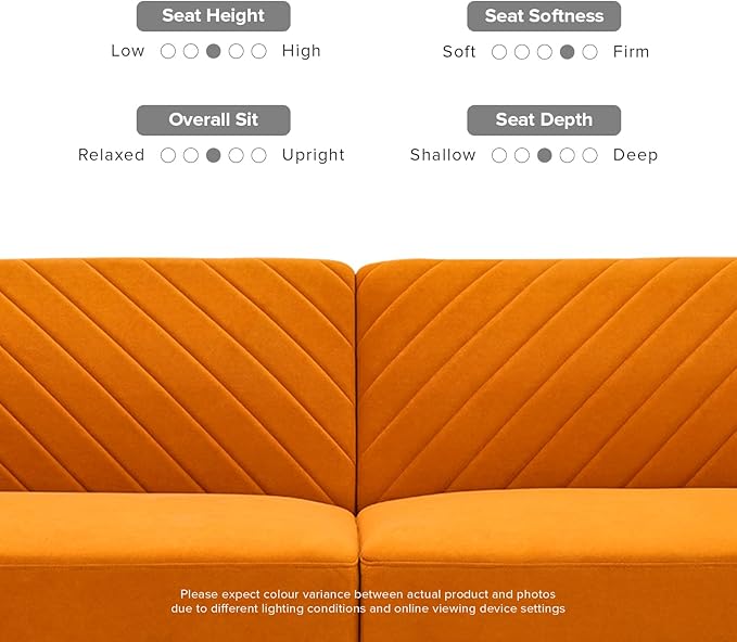 mopio 76.4 Futon Sofa Bed Couch Loveseat Sleeper Sofa Mid Century Modern Futon Couch Sofa Cama Couches for Living Room (Apricot Velvet)