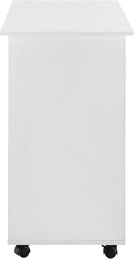 Home Office Computer Desk Table with Drawers White 41.73‘’L 17.72''W 31.5''H