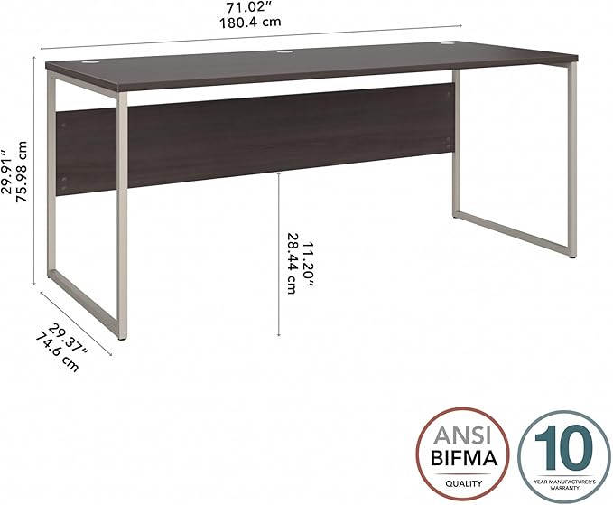 Bush Business Furniture Series C 36W Bridge/Return in Hanse Cherry