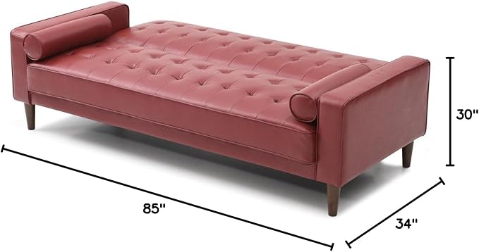 Glory Furniture Futon Sofa Bed Red