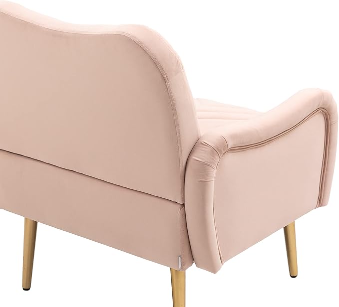 Velvet Chair Accent Chair/Living Room lesiure Chair with Metal feet
