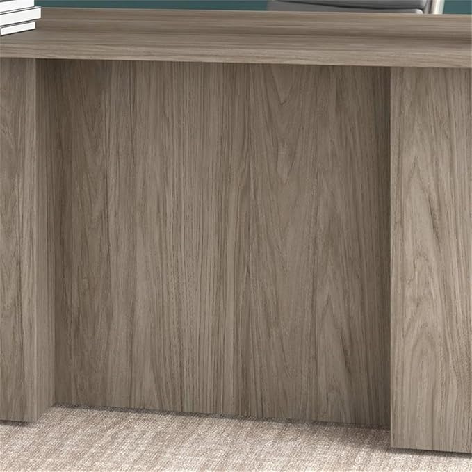 Bush Business Furniture Office 500 72W x 36D Executive Desk in Modern Hickory