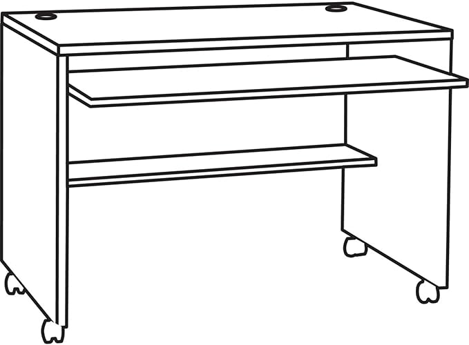 Lorell LLR48085 Essentials Computer Workstation