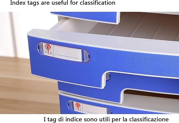 Desktop Filing Cabinet Multi-Drawer Cabinet Desk with Lockable Drawers Mobile File Cabinets 3 Grey