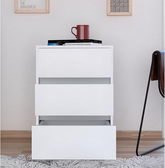3 Drawer Filing Cabinet: Spacious Storage with Mobility &amp Stylish Design