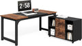 LITTLE TREE 63-Inch L-Shaped Office Desk