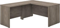 Bush Business Furniture Studio C 60W x 30D L Shaped Desk with 42W Return