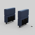 Belffin Modular Sectional Sofa Armrest Backrest Module for Sectional Couch Side Part Armrest/Backrest (Set of 2) Velvet Blue