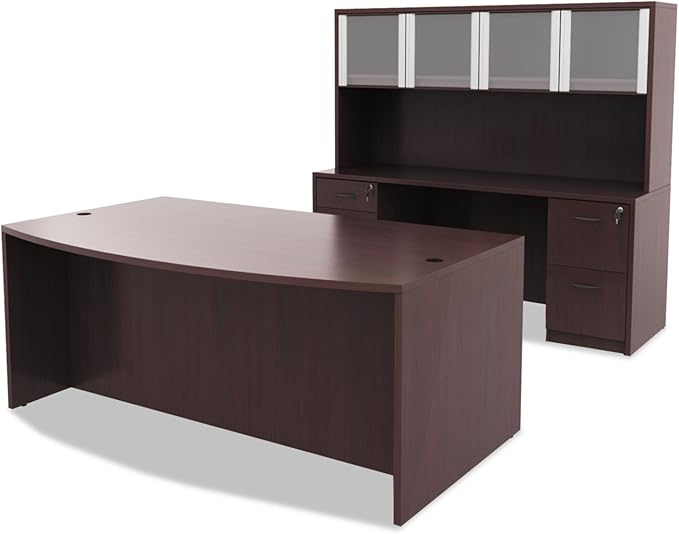 Alera VA552222MY Alera Valencia Series 3/4 Box/File Pedestal15 5/8w x 20 1/2d x 19 1/4hMahogany