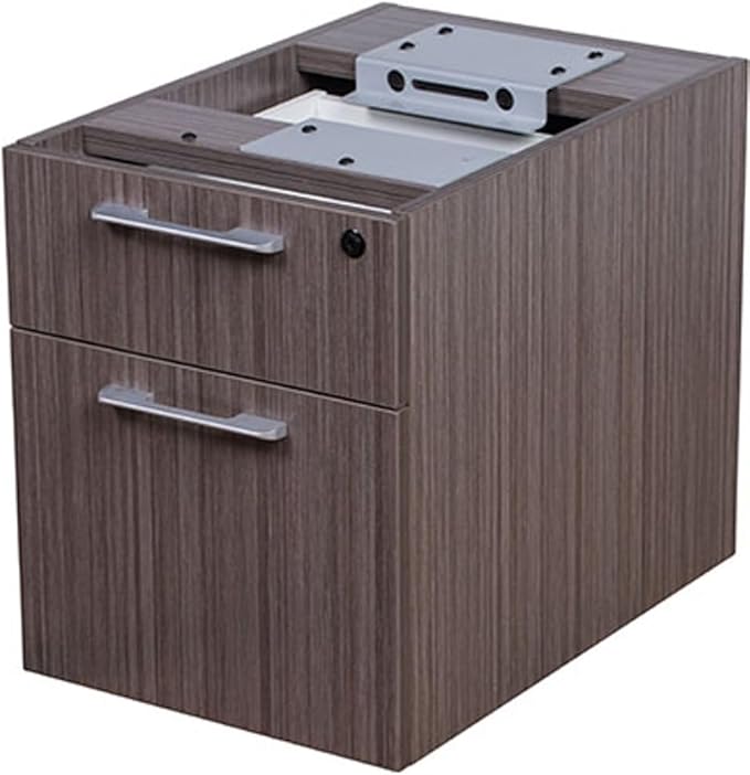 Boss S503 Simple System Hanging Pedestal-3/4 Box/File Driftwood Wood Material 19 Max Product Height Dimensions 15.5 W x 22.8 D x 19 H