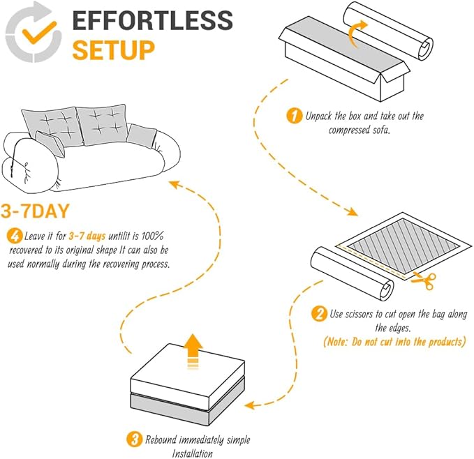 Polibi 78.7 Foldable Sofa Bed 3-in-1 Convertible Floor Couch Sleeper with Removable Teddy Fabric Cover &amp 4 Pillows – Multi-Functional Foam-Filled Sleeper for Living RoomNo Assembly Required (Bl
