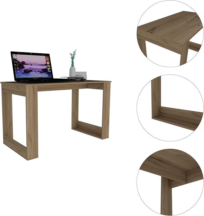 Writing Computer Desk Standing Desk Easy to Assemble Workstation Computer Desk for Study and Home Office