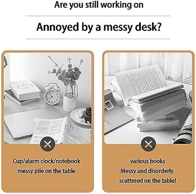 Solid Wood Desktop Drawer File Cabinet Office Storage Organizer for Computer Files and Supplies Single Color - 4-Drawer Version(2)