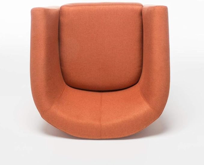 Christopher Knight Home Preston Fabric Club Chair Orange