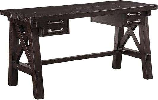 Modus Furniture Yosemite Solid Wood Desk Café