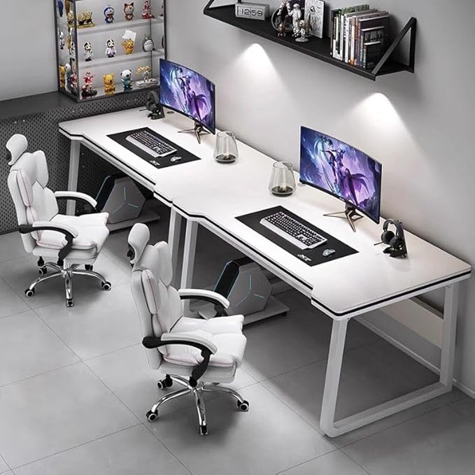Gaming Desk Computer Writing Table Student Art Modren Simple Style PC Wood Suitable Portable Desk for Home Office
