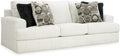 Signature Design by Ashley Karinne Coastal Sofa with Non-skid Legs White