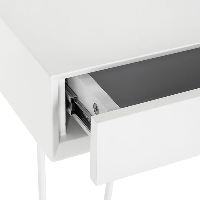 Safavieh Home Collection Cade Mid Century Retro Two Drawer Desk White