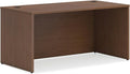 HON MOD Executive Desk 60-Inch Large Computer Desk Shell Thick Wooden Laminate Modern Table with Cord Management 60 W x 30 D x 29 H Walnut