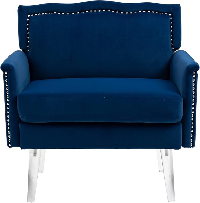 Accent ChairLiving Room Chair/Leisure Single Sofa with Acrylic feet