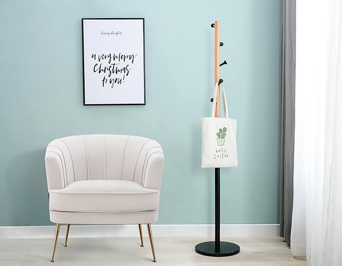 Artechworks Modern Velvet Barrel Chair Accent Armchair with Golden Legs for Living Room Bedroom Home Office Channel Tufted Back Club Chair Beige White Cream