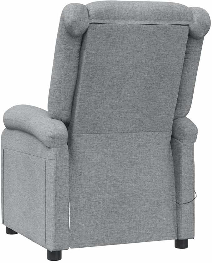Massage Chair Light Gray Electric Recliner Lift Power Choice Room Chairs