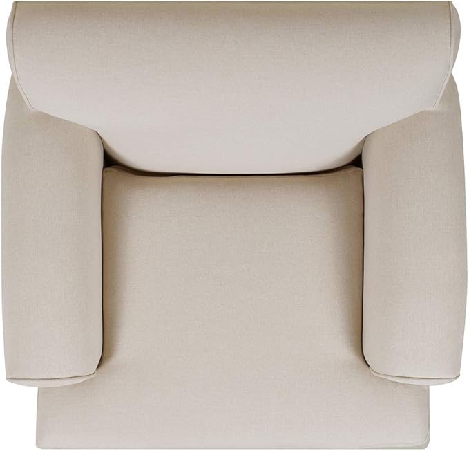 Jennifer Taylor Home Bliss 38 Lawson Living Room Accent Arm Chair with Metal Casters