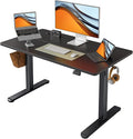 FEZIBO Electric Standing Desk Adjustable Height 40 x 24 Inch Sit and Stand Desk Home Office Desk Ergonomic Workstation Computer Desk Black