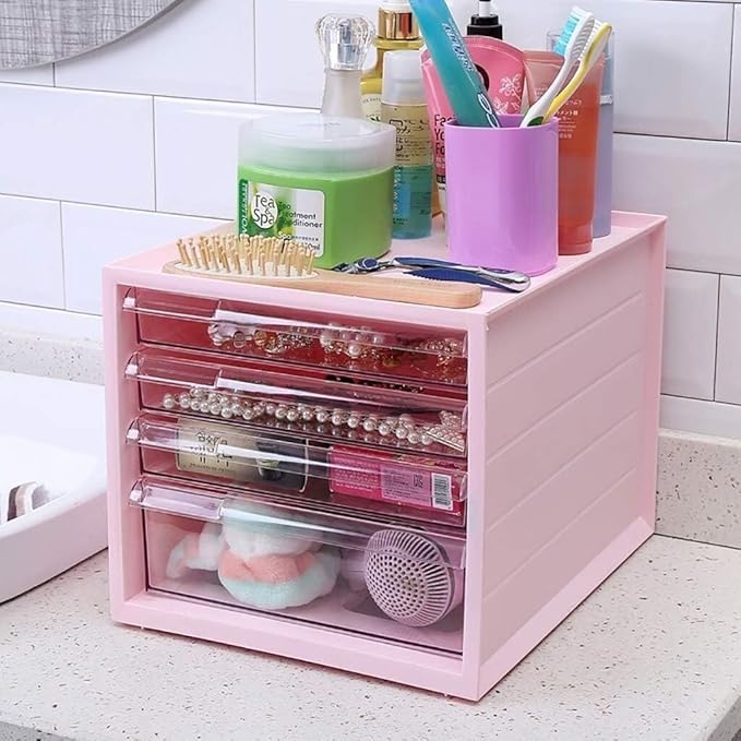 File Cabinet Desktop Storage Unit Manager Office Box Plastic Archive Box Desktop Drawer Style Multi-Layer File Cabinet