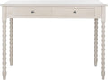 SAFAVIEH Home Collection O'Mara Taupe 2-Drawer Computer Table Office Desk